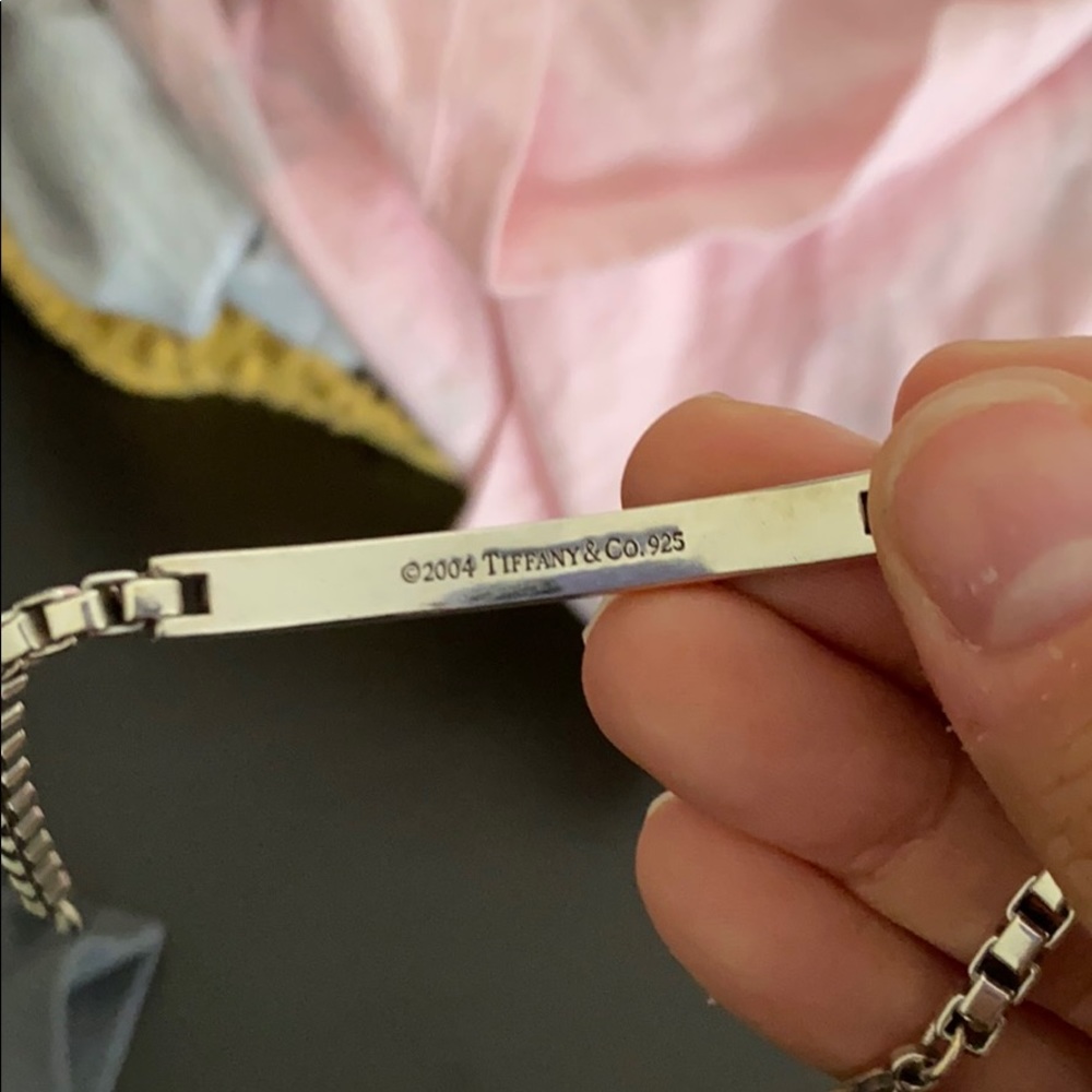 Tiffany and co women’s I’d Bracelet 6 inches